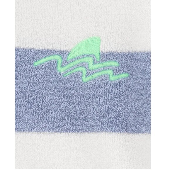 Toddler Boys Carter's Shark Striped Terry Hooded T-Shirt Size 3T 4T 5T NWT - Picture 2 of 3